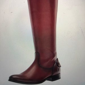 Frye Melissa Button Back-Zip Boot